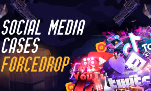 Social networking cases on ForceDrop