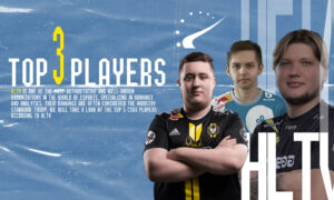 Top 3 players according to HLTV
