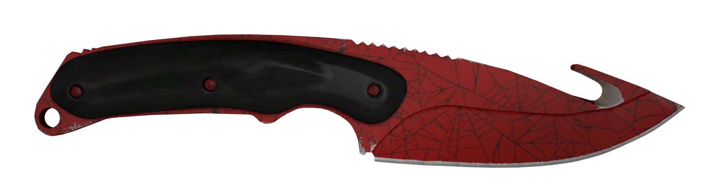 нож с лезвием крюком (Gut Knife) Кровавая паутина