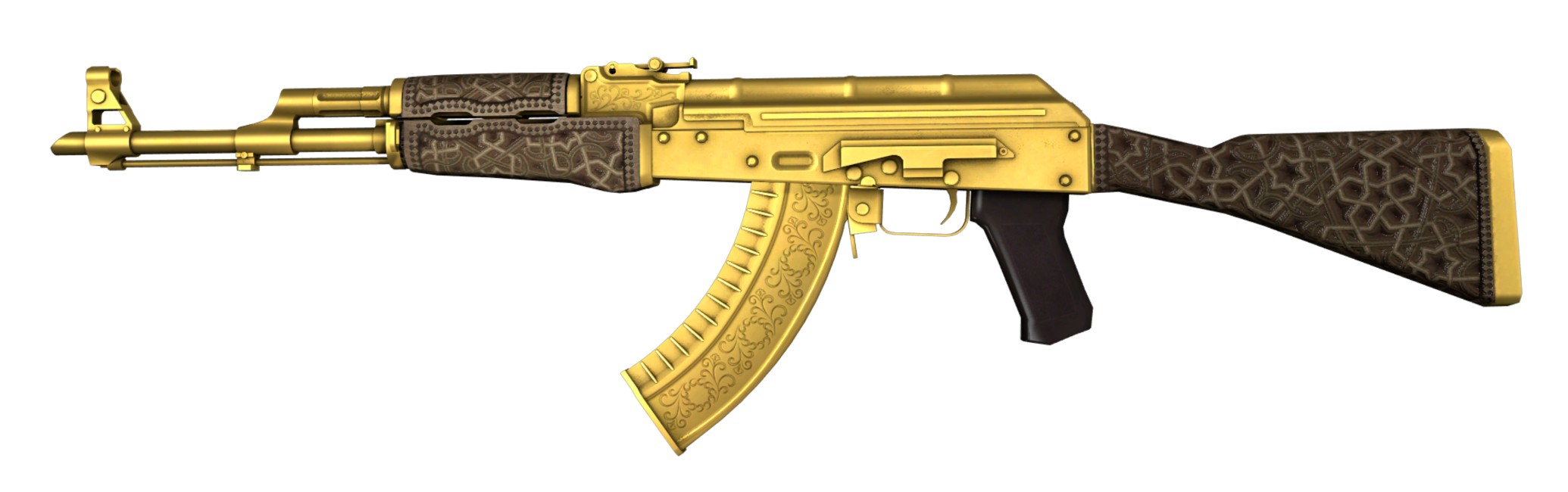 AK-47 | Золотая арабеска