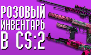 Розовый инвентарь в CS 2 (CS GO)