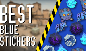 Best blue stickers in CS 2