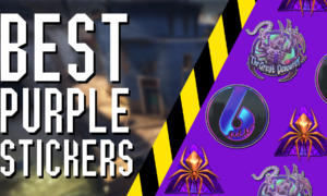 The best purple stickers in CS 2