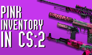 Pink inventory CS2 (CSGO)