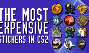 The most expensive stickers in CS 2