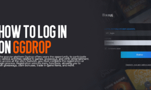 How to log in or sign up on Ggdrop? Overview of all authorization methods