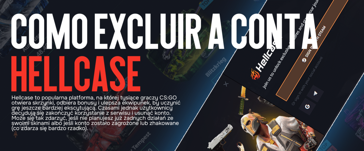 Jak usunąć konto Hellcase?