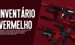 Inventário vermelho no CS2 (CS:GO)
