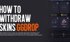 How to withdraw skins from Ggdrop