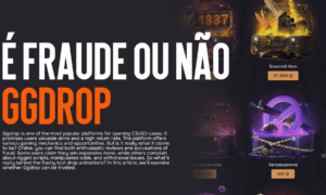 GGdrop — é fraude ou não?