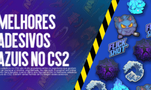 Melhores adesivos azuis no CS2