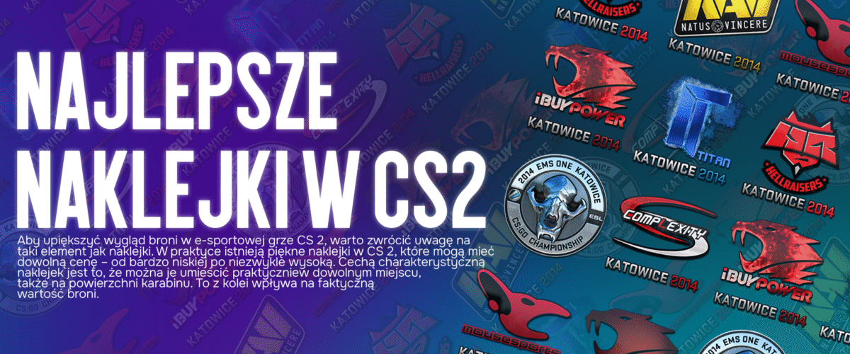 Najlepsze zielone naklejki w CS2