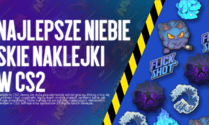 Najlepsze niebieskie naklejki w CS2