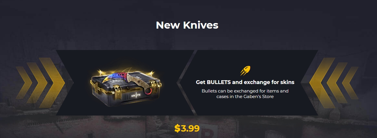 FarmSkins New Knives Case