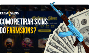 Como retirar skins do FARMSKINS: guia