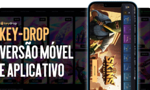 Key-Drop versão móvel e aplicativo
