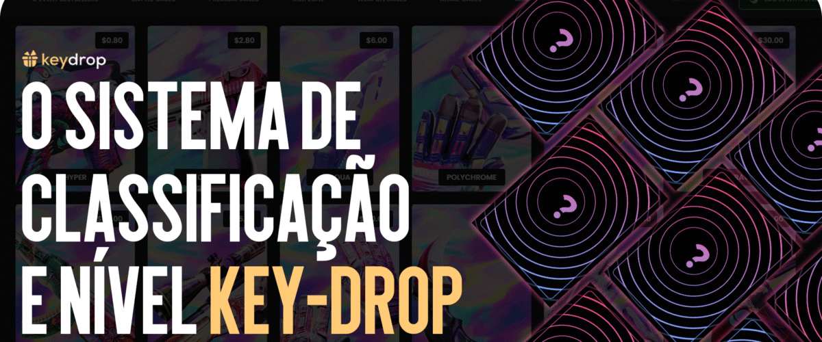 Sistema de patentes e níveis no Key-Drop