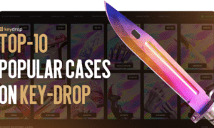 TOP-10 caixas populares no Key-Drop