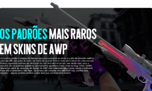 Os Padrões Mais Raros em Skins de AWP no CS2