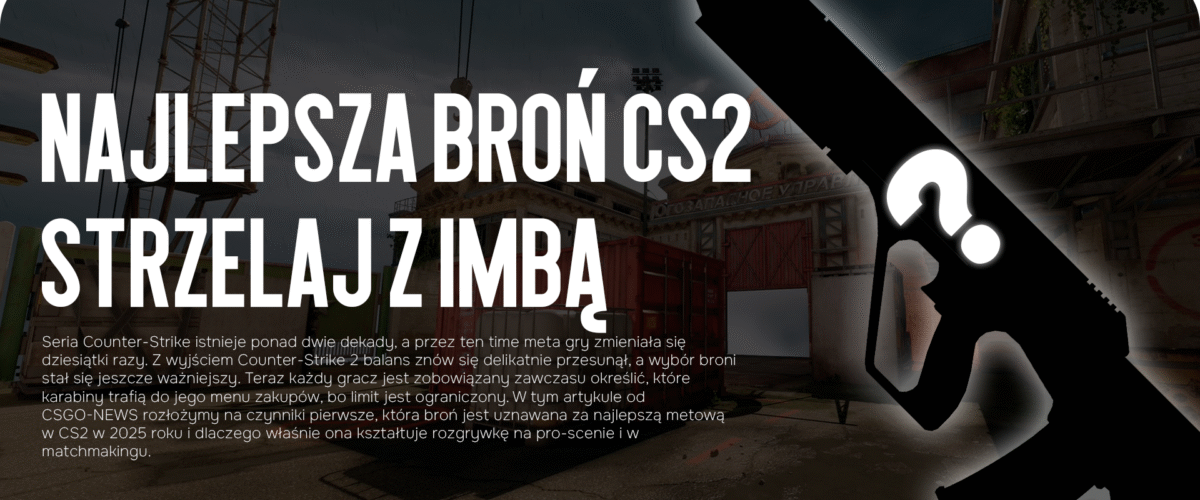 Najlepsza broń CS2: Strzelaj z imbą i wygrywaj