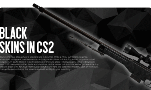 Black Skins in CS2: A Selection of Relevant Options for 2025