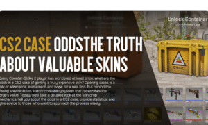 CS2 Case Odds: The Truth About Valuable Skins