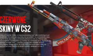 Czerwone skiny w CS2: Przegląd aktualnych skinów 2025