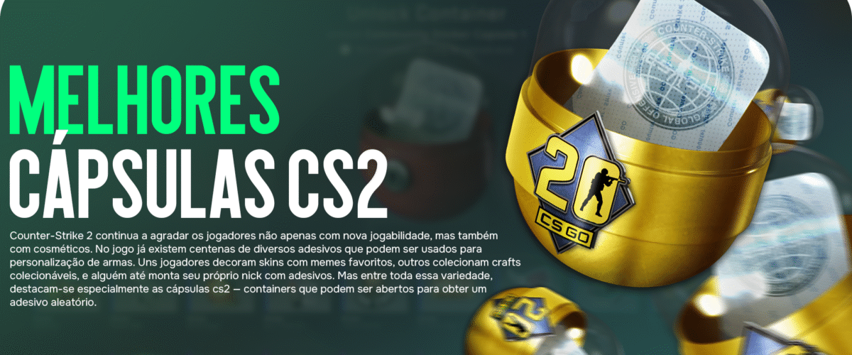 Melhores Cápsulas CS2 2025