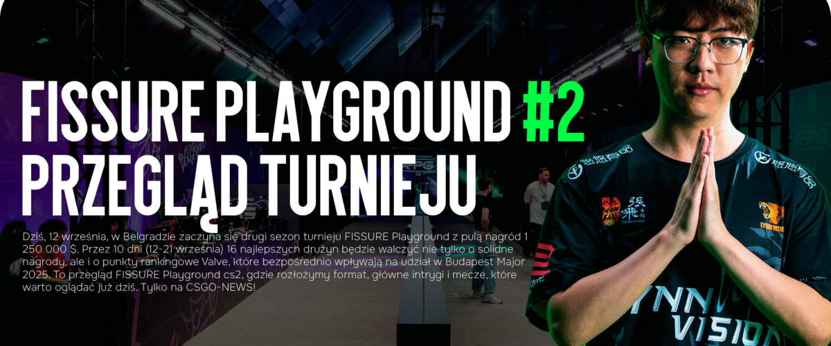 FISSURE Playground #2 w CS2 startuje dziś: przegląd turnieju