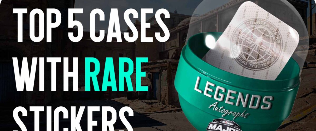 TOP-5 Cases with Rare Stickers