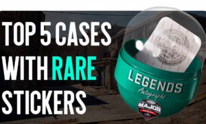 TOP-5 Cases with Rare Stickers