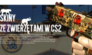 Skiny ze zwierzętami w CS2: Dzika kolekcja dla twojego ekwipunku