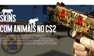 Skins com Animais no CS2: Uma Coleção Selvagem para o Seu Inventário