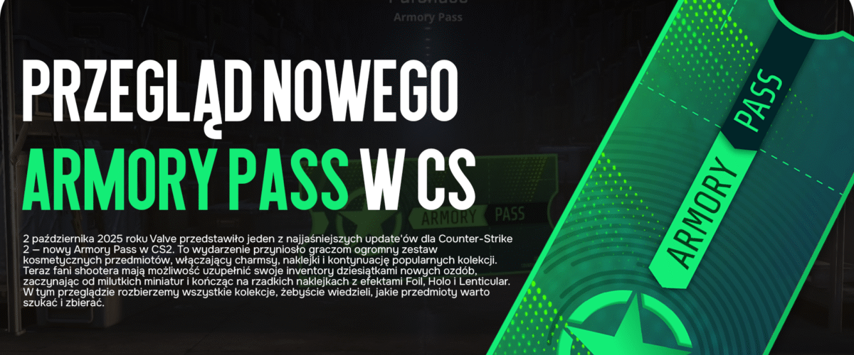 Przegląd nowego Armory Pass w CS2: świeże przedmioty i kolekcje