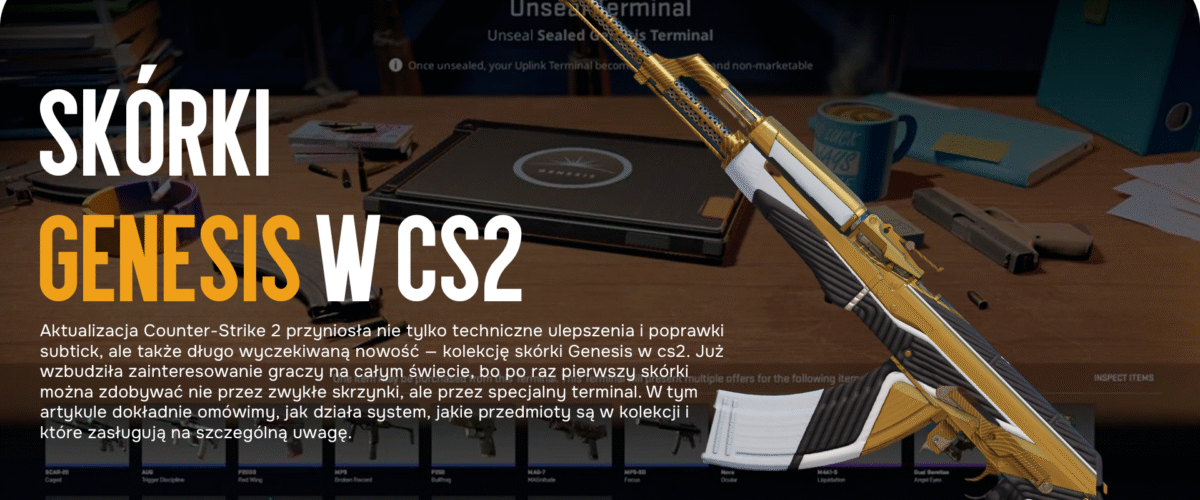 Skórki Genesis w CS2: pełna analiza nowej kolekcji