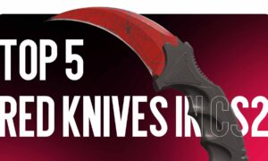 TOP 5 Red Knives in CS2 — The Most Striking Options for Your Collection