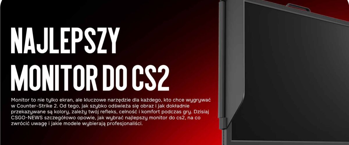 Najlepszy monitor do CS2