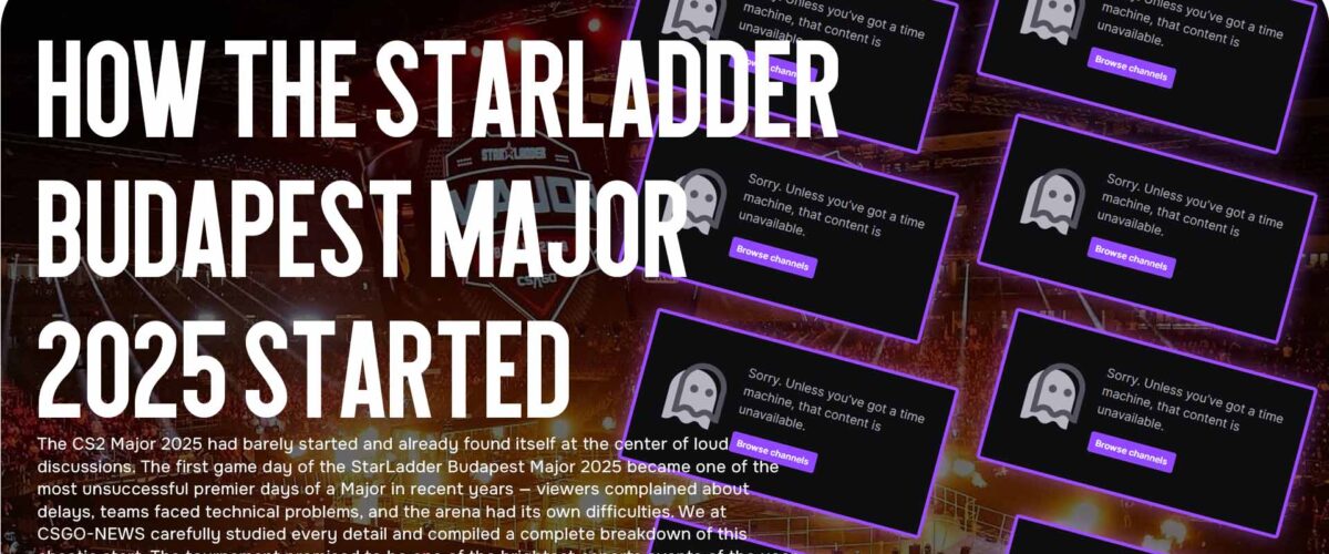 How the StarLadder Budapest Major 2025 Started: A Breakdown of the Tournament’s First Day