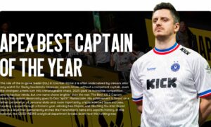 apEX: Best Captain of the Year