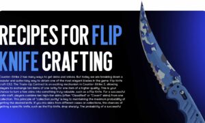 Receitas para o Crafting da Faca Dobrável (Flip Knife)