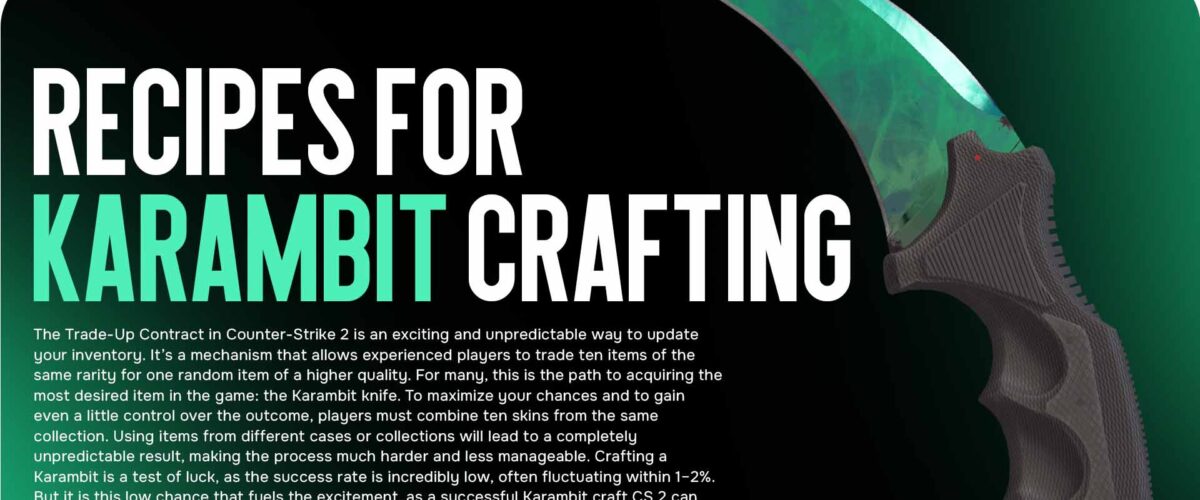 Recipes for Karambit Crafting