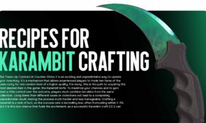 Recipes for Karambit Crafting