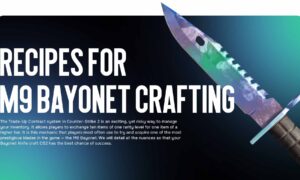 Recipes for M9 Bayonet Crafting