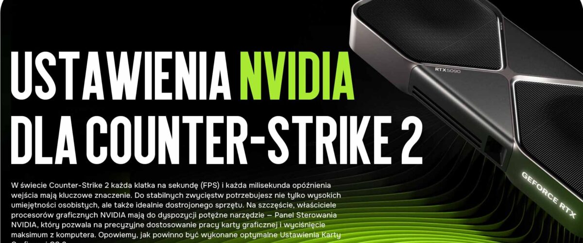 Ustawienia NVIDIA dla Counter-Strike 2