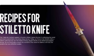 Recipes for Stiletto Knife Crafting