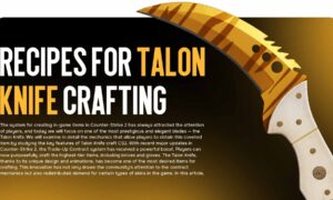 Recipes for Talon Knife Crafting