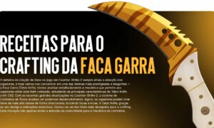 Receitas para o Crafting da Faca Garra (Talon Knife)