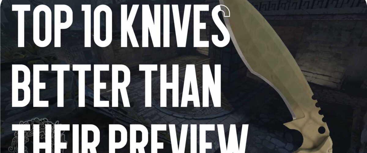TOP-10 Knives with the Best Visuals in the Game