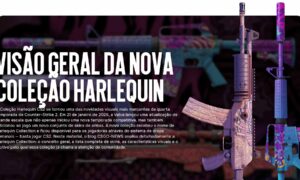 Visão geral da nova coleção Harlequin no CS2