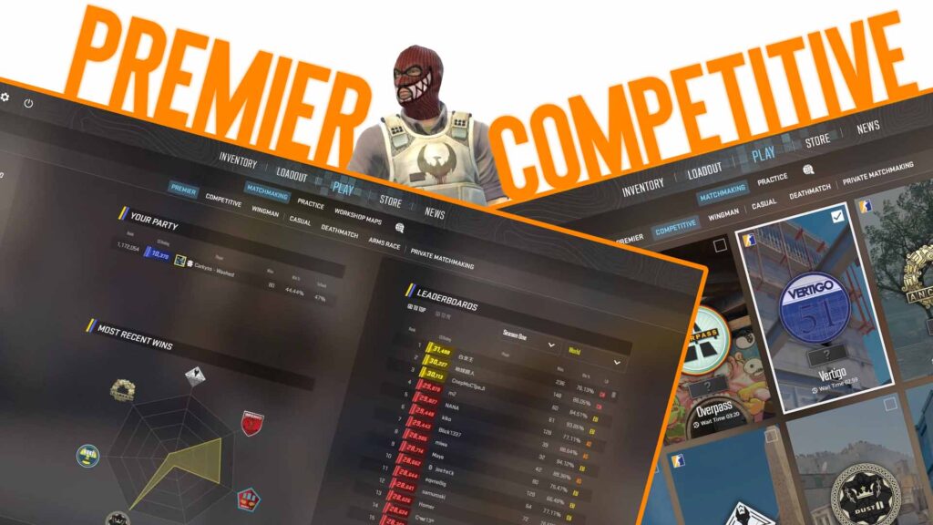 Premier vs Competitive CS2: Key Differences Between Modes